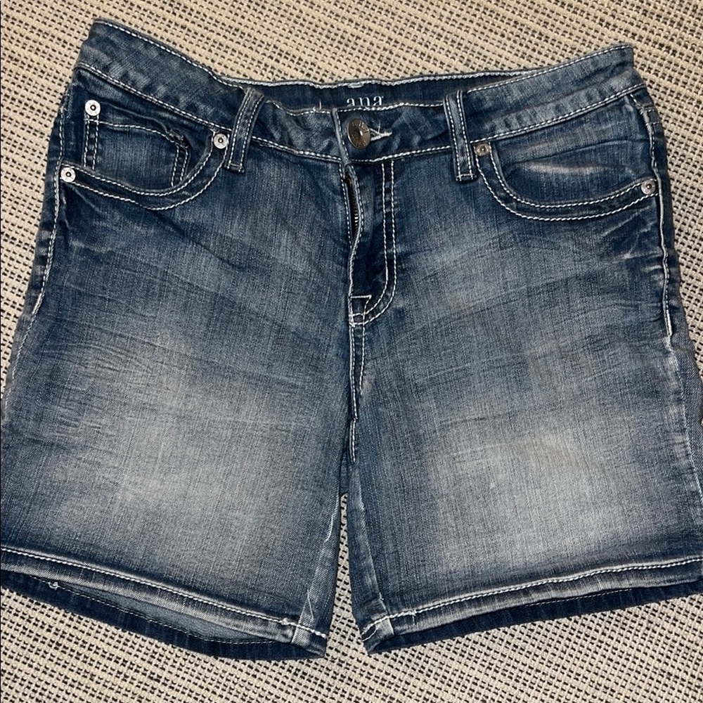a.n.a Classic Blue Jean Shorts